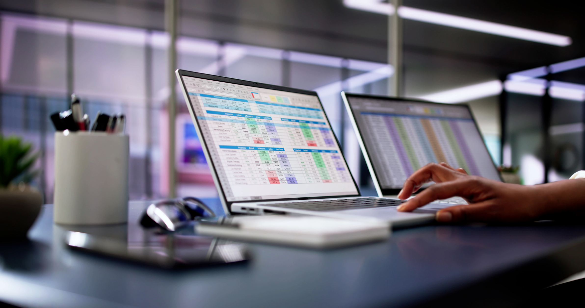 Calculating electronic medical accounts and codes in a black office using a spreadsheet